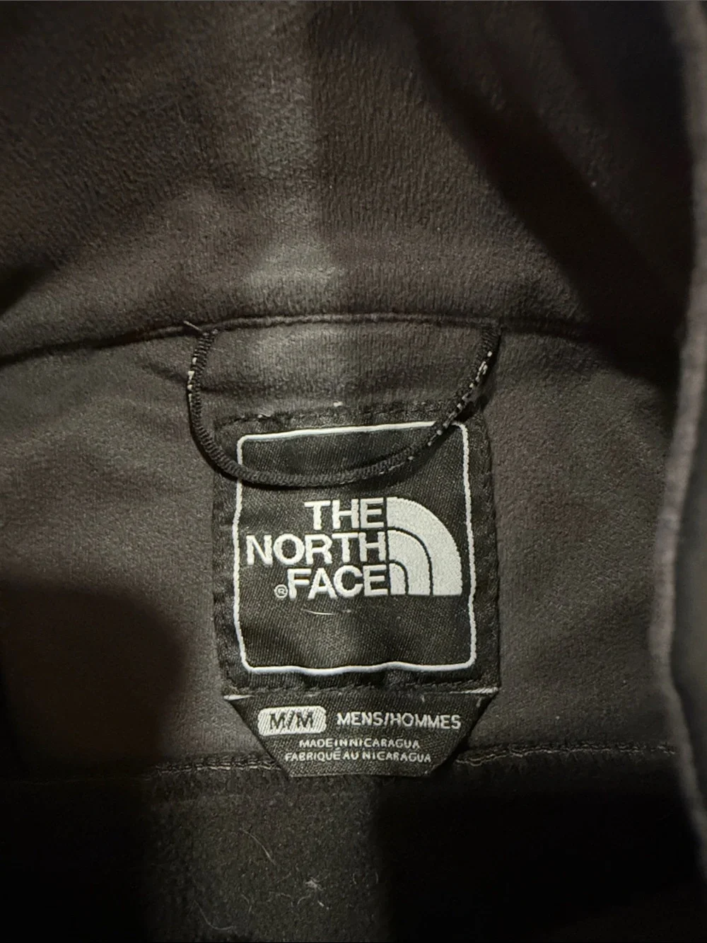 The North Face Men's Charcoal and Black Softshell Performance Jacket
